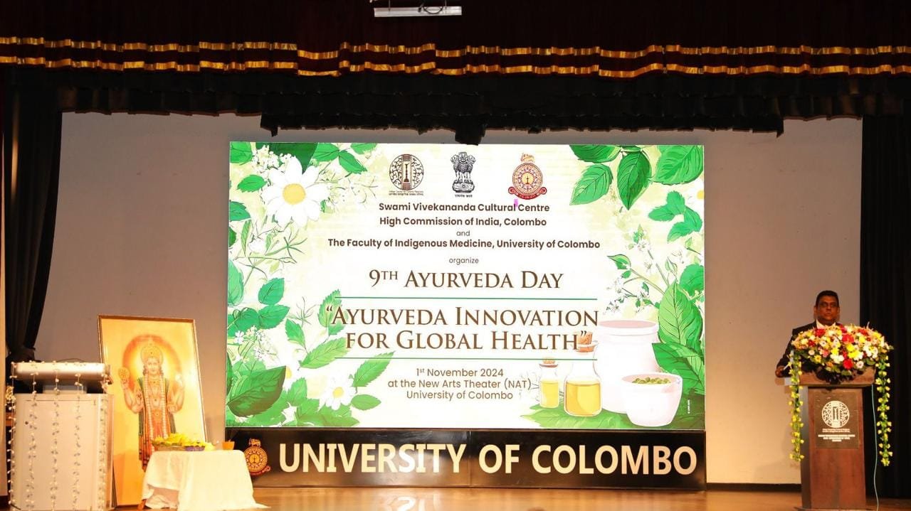 9th Ayurveda Day Celebrated in the Faculty of Indigenous Medicine ...