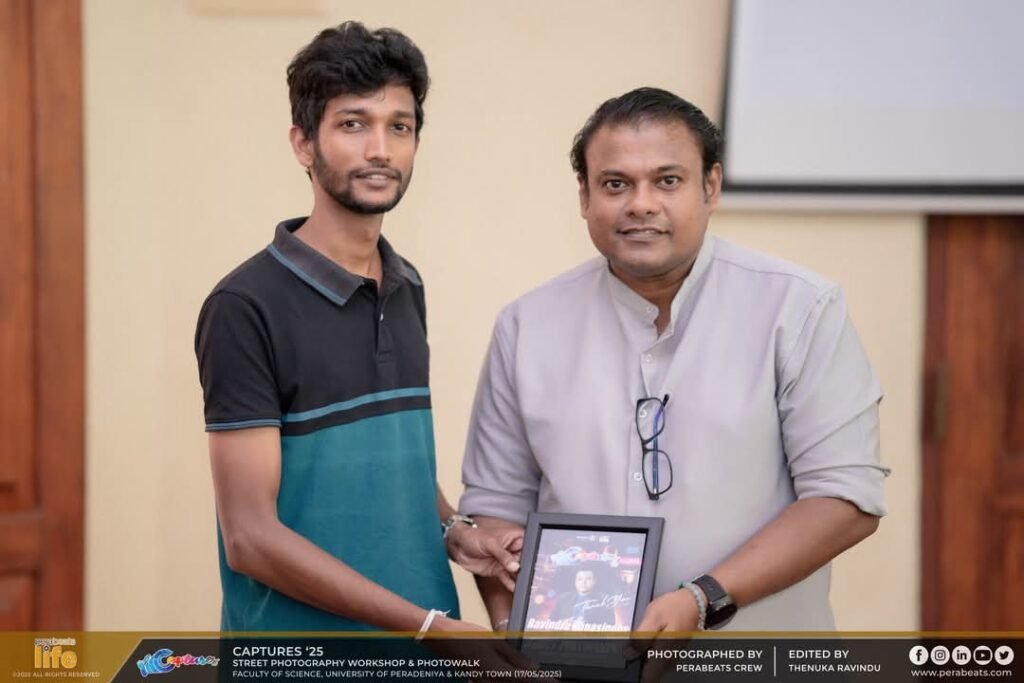 Captures’25 : Workshop 4
With Mr.Ravi Ranasinghe