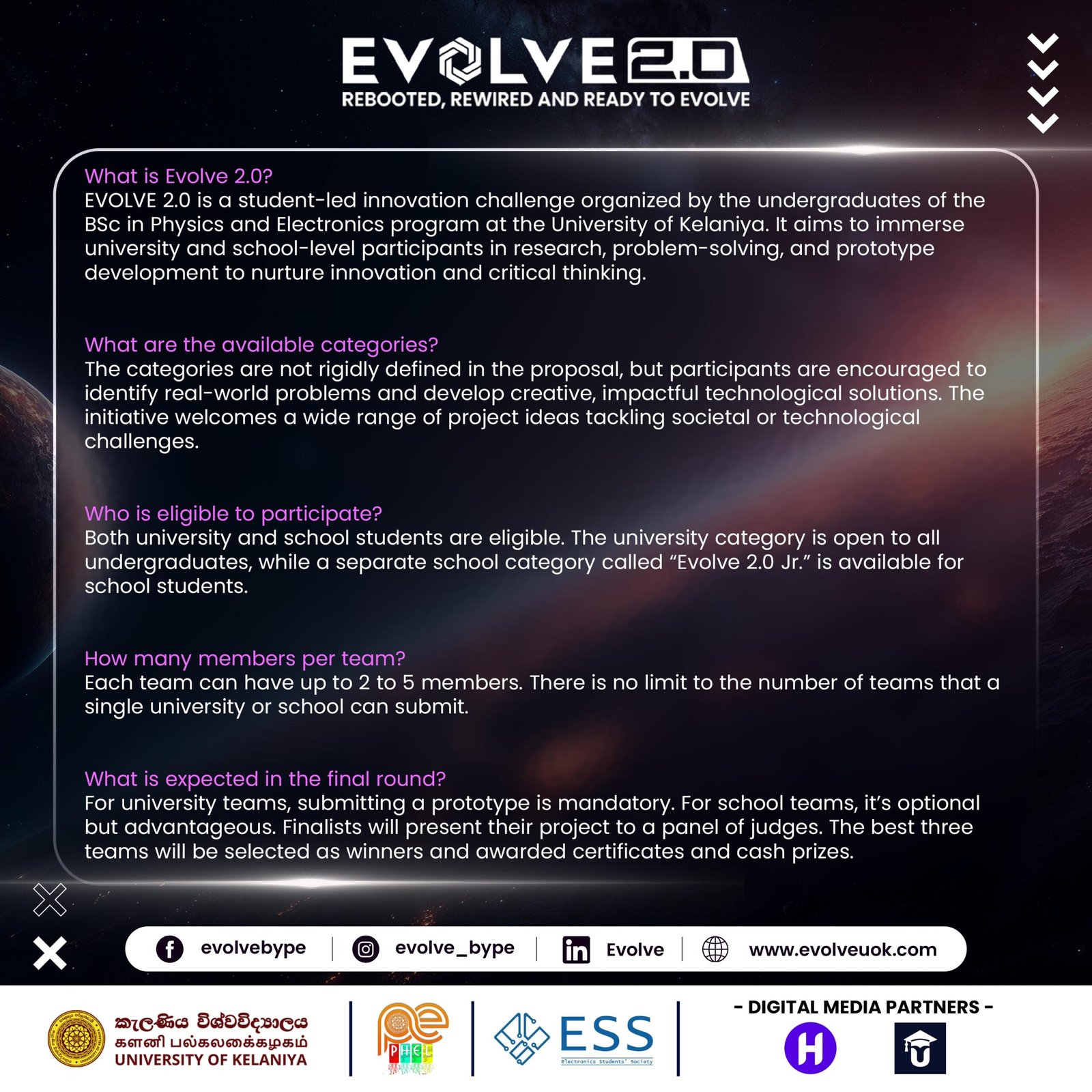 EVOLVE 2.0: Empowering Young Innovators to Shape the Future of Technology
